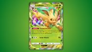 Leafeon ex card in Pokemon TCG Pocket (Image via The Pokemon Company)